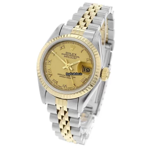 Wonderful Fake Rolex Lady-datejust 69173 Automatic Movement 26mm Steel Case Womens Watch