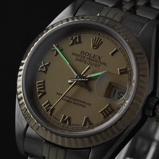 Wonderful Fake Rolex Lady-datejust 69173 Automatic Movement 26mm Steel Case Womens Watch - Image 2