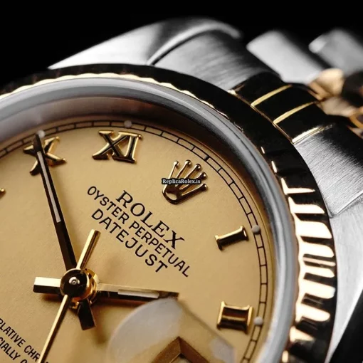 Wonderful Fake Rolex Lady-datejust 69173 Automatic Movement 26mm Steel Case Womens Watch - Image 6