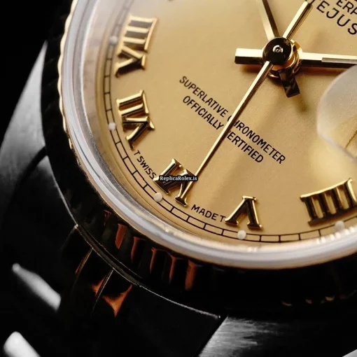 Wonderful Fake Rolex Lady-datejust 69173 Automatic Movement 26mm Steel Case Womens Watch - Image 7