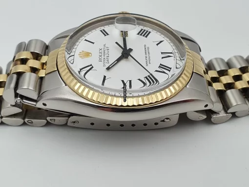 Excellent Replica Rolex Datejust 1601 Caliber 1570 Automatic Movement 36mm Gold/steel Case Mens/unisex Watch - Image 10