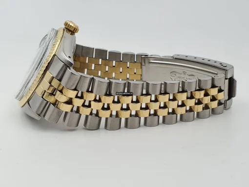 Excellent Replica Rolex Datejust 1601 Caliber 1570 Automatic Movement 36mm Gold/steel Case Mens/unisex Watch - Image 2
