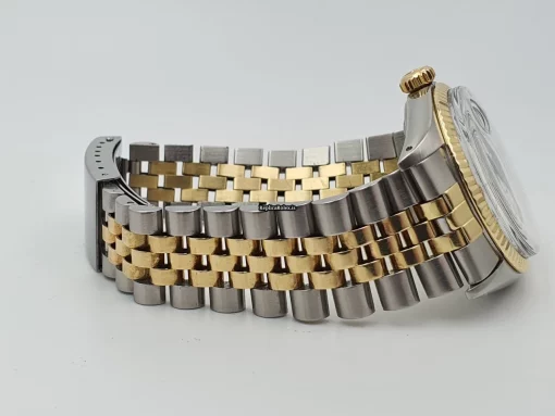Excellent Replica Rolex Datejust 1601 Caliber 1570 Automatic Movement 36mm Gold/steel Case Mens/unisex Watch - Image 3