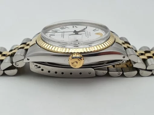Excellent Replica Rolex Datejust 1601 Caliber 1570 Automatic Movement 36mm Gold/steel Case Mens/unisex Watch - Image 9