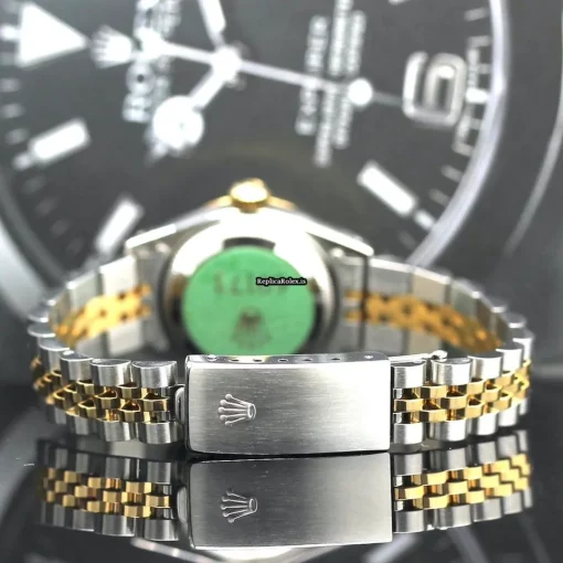 Wonderful Replica Rolex Lady-datejust 69173 Caliber 2135 Automatic Movement 26mm Steel Case Womens Watch - Image 12