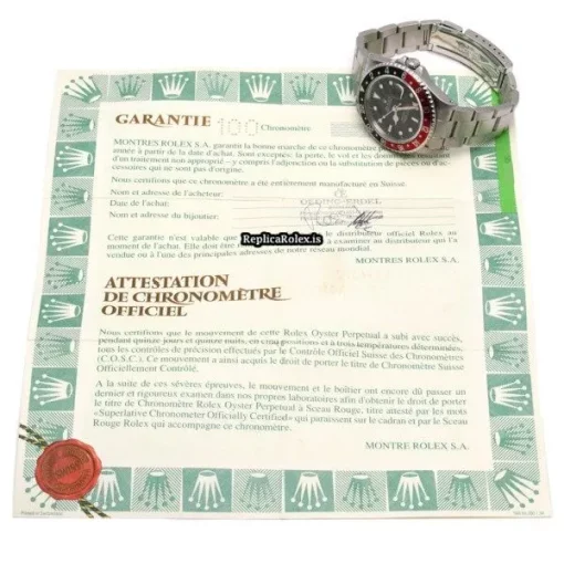 Cool Replica Rolex Gmt-master II 16710 Caliber 3185 Automatic Movement 40mm Steel Case Watch - Image 5