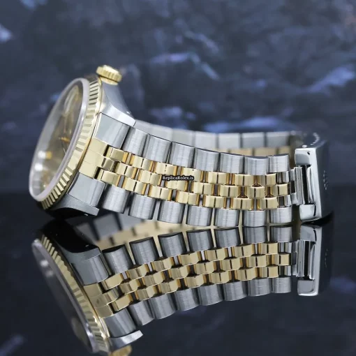 Mind-boggling Fake Rolex Datejust 16233 Caliber 3135 Automatic Movement 36mm Steel Case Mens/unisex Watch - Image 10