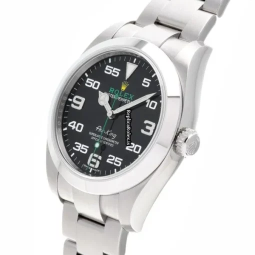 Luxury Replica Rolex Air King 116900 Caliber 3131 Automatic Movement 40mm Steel Case Watch - Image 2