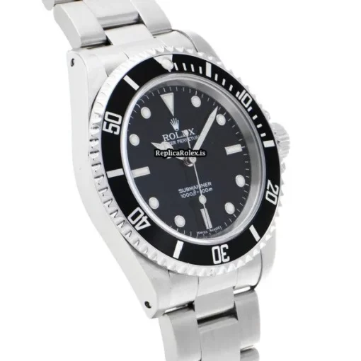 Durable Fakes Rolex Submariner 14060m Caliber 3130 Automatic Movement 40mm Steel Case Watch - Image 3