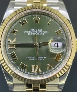 Reliable Fakes Rolex Datejust 126233 Caliber 3235 Automatic Movement 36mm Gold/steel Case Mens/unisex Watch