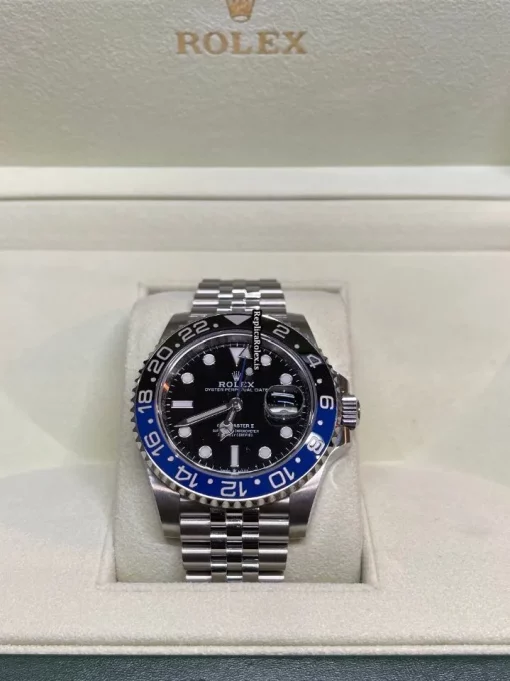 Lovely Replica Rolex Gmt-master II 126710blnr Caliber 3285 Automatic Movement 40mm Steel Case Mens/unisex Watch - Image 6