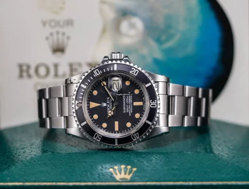 Discount Replica Rolex Submariner Date 1680 Caliber 1570 Automatic Movement 40mm Steel Case Mens/unisex Watch - Image 4