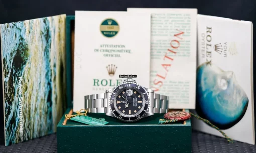 Discount Replica Rolex Submariner Date 1680 Caliber 1570 Automatic Movement 40mm Steel Case Mens/unisex Watch - Image 7