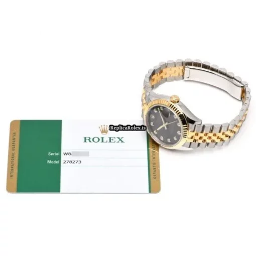 Good Fake Rolex Datejust 278273g Caliber 2236 Automatic Movement 31mm Steel Case Watch - Image 5