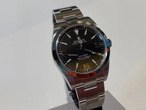 Design Replica Rolex Explorer 214270 Caliber 3132 Automatic Movement 39mm Steel Case Mens/unisex Watch - Image 2