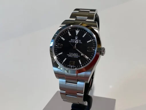 Design Replica Rolex Explorer 214270 Caliber 3132 Automatic Movement 39mm Steel Case Mens/unisex Watch - Image 3