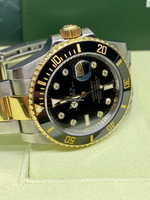 Cheap Fakes Rolex Submariner Date 116613ln Caliber 3135 Automatic Movement 40mm Gold/steel Case Mens/unisex Watch