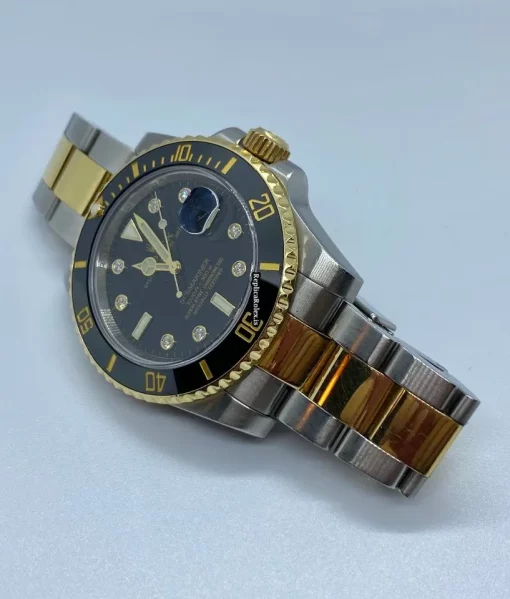 Cheap Fakes Rolex Submariner Date 116613ln Caliber 3135 Automatic Movement 40mm Gold/steel Case Mens/unisex Watch - Image 13