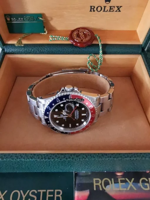 Appealing Fake Rolex Gmt-master II 16710 Caliber 3185 Automatic Movement 40mm Steel Case Mens/unisex Watch - Image 3