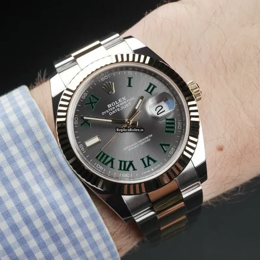 Best Replica Rolex Datejust 126333 Automatic Movement 41mm Steel Case Mens/unisex Watch - Image 13