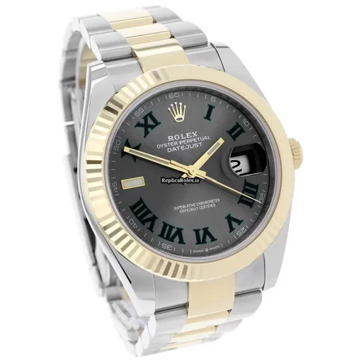Best Replica Rolex Datejust 126333 Automatic Movement 41mm Steel Case Mens/unisex Watch - Image 4