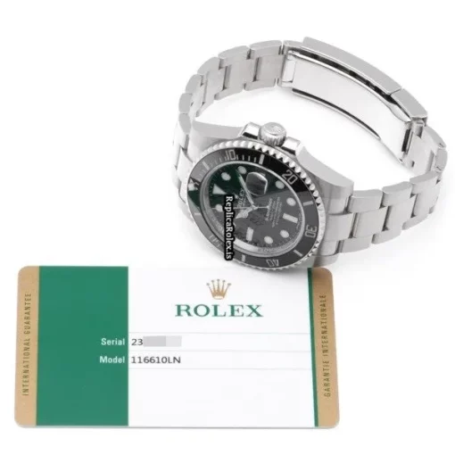 Excellent Fakes Rolex Submariner Date 116610ln Caliber 3135 Automatic Movement 40mm Steel Case Watch - Image 5