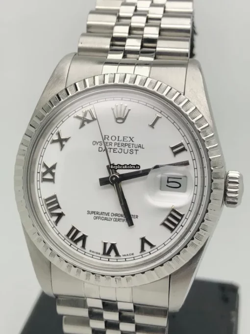 Offering Imitation Rolex Datejust 16030 Caliber 3035 Automatic Movement 36x44mm Steel Case Mens/unisex Watch - Image 10