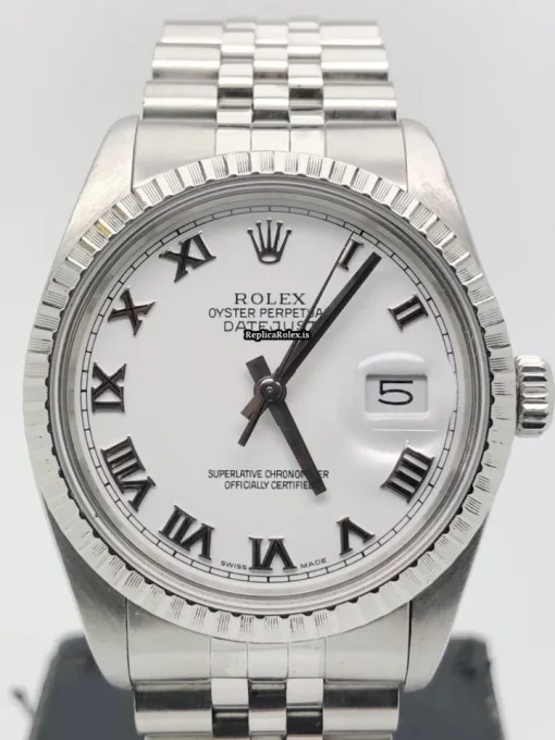 Offering Imitation Rolex Datejust 16030 Caliber 3035 Automatic Movement 36x44mm Steel Case Mens/unisex Watch - Image 2