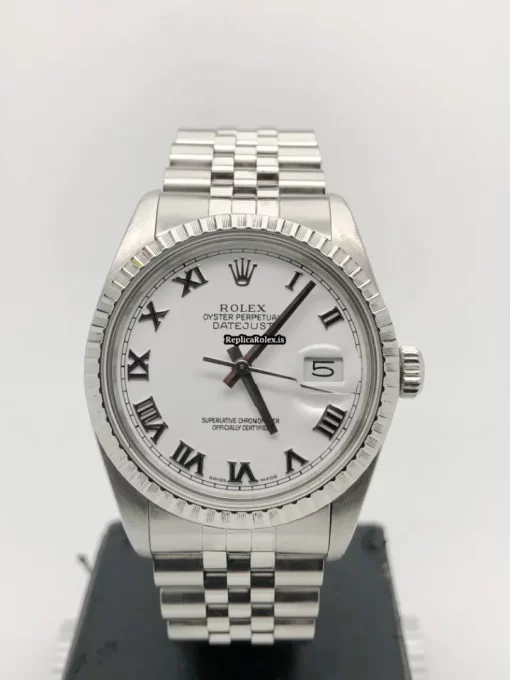 Offering Imitation Rolex Datejust 16030 Caliber 3035 Automatic Movement 36x44mm Steel Case Mens/unisex Watch - Image 3