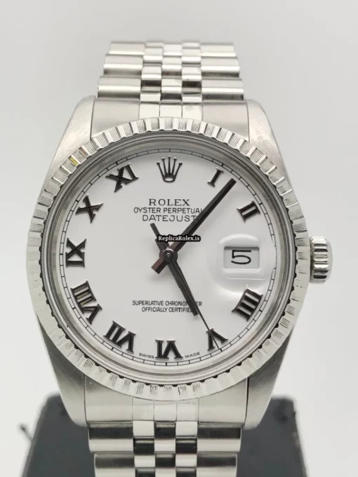 Offering Imitation Rolex Datejust 16030 Caliber 3035 Automatic Movement 36x44mm Steel Case Mens/unisex Watch - Image 4