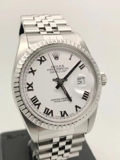 Offering Imitation Rolex Datejust 16030 Caliber 3035 Automatic Movement 36x44mm Steel Case Mens/unisex Watch - Image 6