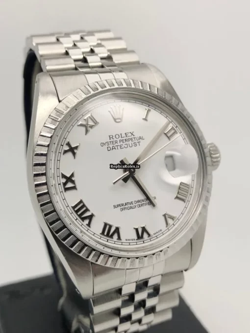 Offering Imitation Rolex Datejust 16030 Caliber 3035 Automatic Movement 36x44mm Steel Case Mens/unisex Watch - Image 7