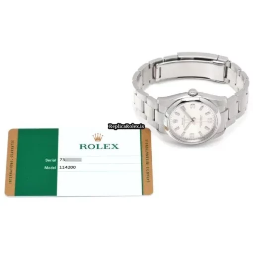 Popular Replica Rolex Oyster Perpetual 34 114200 Caliber 3130 Automatic Movement 34mm Steel Case Watch - Image 5