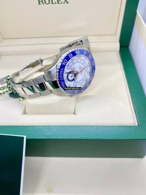 Terrific Replica Rolex Yacht-master II 116680 Caliber 4161 Automatic Movement 44mm Steel Case Mens/unisex Watch - Image 3