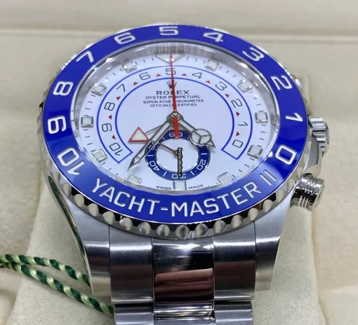 Terrific Replica Rolex Yacht-master II 116680 Caliber 4161 Automatic Movement 44mm Steel Case Mens/unisex Watch - Image 5