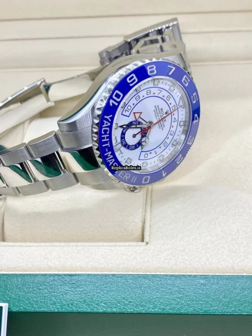 Terrific Replica Rolex Yacht-master II 116680 Caliber 4161 Automatic Movement 44mm Steel Case Mens/unisex Watch - Image 6