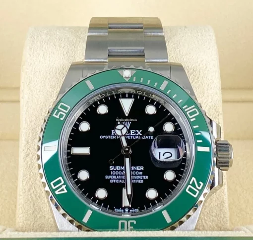 Inexpensive Copy Rolex Submariner Date 126610lv Caliber 3235 Automatic Movement 41mm Steel Case Mens/unisex Watch - Image 3