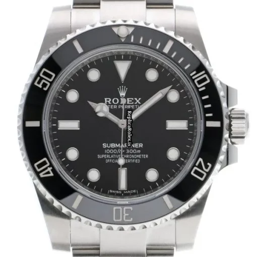 Quality Fake Rolex Submariner 114060 Caliber 3130 Automatic Movement 40mm Steel Case Watch - Image 6