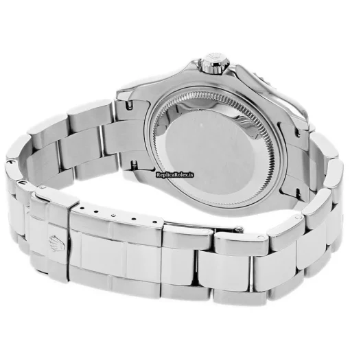 Epic Fake Rolex Yacht-master 168622 Automatic Movement 35mm Steel Case Womens Watch - Image 15