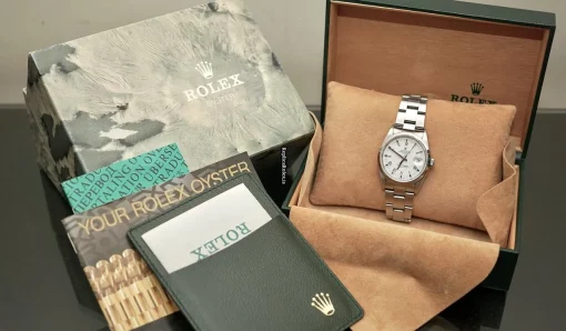 Affordable Replica Rolex Oyster Perpetual Date 15200 Caliber 3135 Automatic Movement 34mm Steel Case Mens/unisex Watch - Image 6