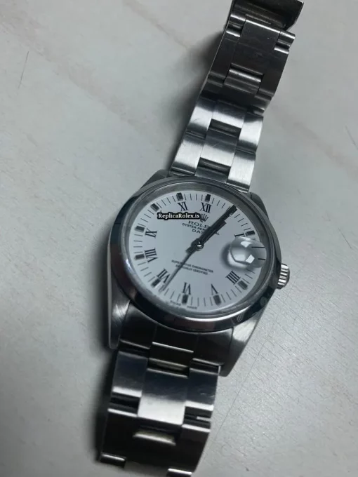 Affordable Replica Rolex Oyster Perpetual Date 15200 Caliber 3135 Automatic Movement 34mm Steel Case Mens/unisex Watch - Image 7