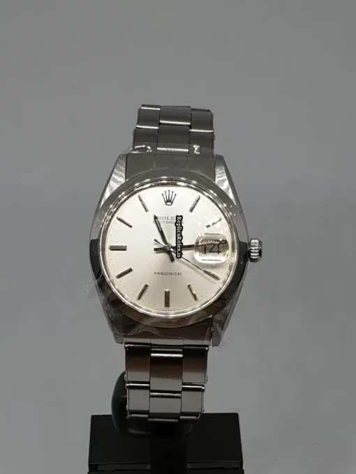 Superb Fake Rolex Oyster Precision 6694 Caliber 1225 Manual Winding Movement 34x40mm Steel Case Mens/unisex Watch