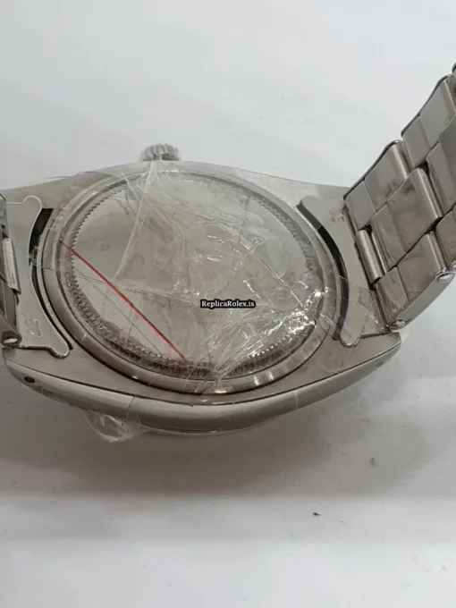 Superb Fake Rolex Oyster Precision 6694 Caliber 1225 Manual Winding Movement 34x40mm Steel Case Mens/unisex Watch - Image 6