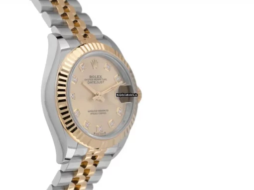 Excellent Replica Rolex Lady-datejust 279173 Caliber 2236 Automatic Movement 28mm Gold/steel Case Mens/unisex Watch - Image 3