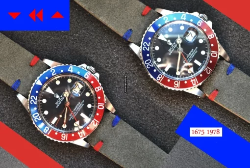 Wholesale Replica Rolex Gmt-master 1675 Caliber 1570 Automatic Movement 40mm Steel Case Mens/unisex Watch