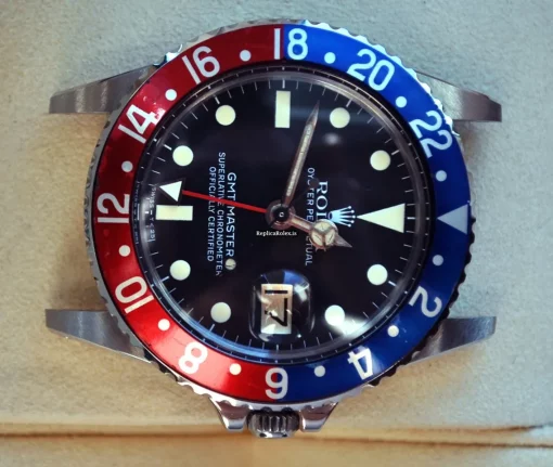 Wholesale Replica Rolex Gmt-master 1675 Caliber 1570 Automatic Movement 40mm Steel Case Mens/unisex Watch - Image 3