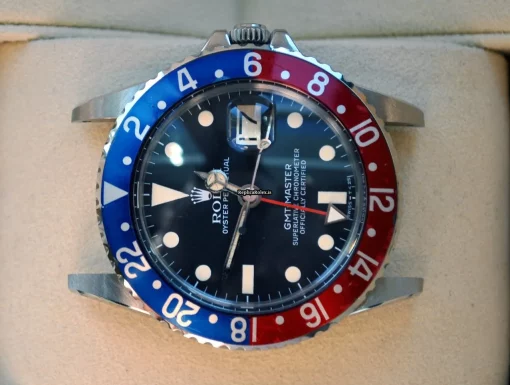 Wholesale Replica Rolex Gmt-master 1675 Caliber 1570 Automatic Movement 40mm Steel Case Mens/unisex Watch - Image 4