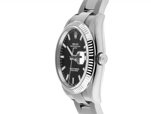 Incredible Replica Rolex Oyster Perpetual Date 115234 Caliber 3135 Automatic Movement 34mm Steel Case Mens/unisex Watch - Image 2