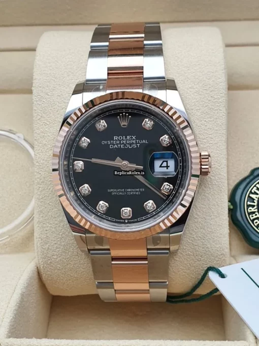 Unique Replica Rolex Datejust 126231 Caliber 3235 Automatic Movement 36x44mm Gold/steel Case Mens/unisex Watch