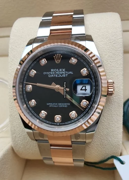 Unique Replica Rolex Datejust 126231 Caliber 3235 Automatic Movement 36x44mm Gold/steel Case Mens/unisex Watch - Image 2
